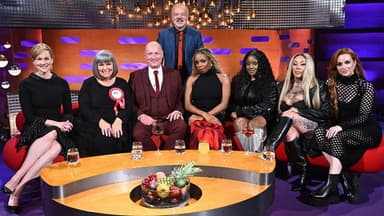 Laura Linney, Dawn French, Adrian Edmondson, London Hughes and the Sugababes still
