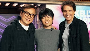 Ralph Macchio, Jackie Chan, Ben Wang still