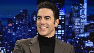 Sacha Baron Cohen, Brett Goldstein, Ian Lara still