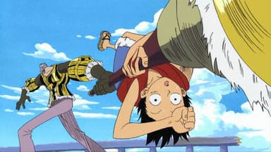 I Won't Die! Fierce Battle, Luffy vs. Krieg! still