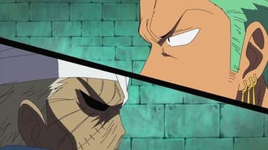 Slashes Dancing On the Rooftop!! Zoro vs. Ryuma's Showdown still