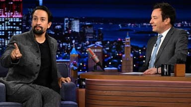 Lin-Manuel Miranda, Shailene Woodley, Nathy Peluso still