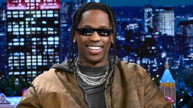 Travis Scott, Joe Keery, Mario the Maker Magician still