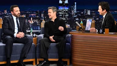 Ben Affleck & Matt Damon, Grace Van Patten, Madison Beer still