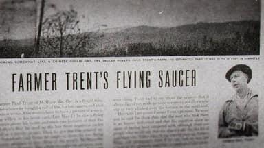 Giant UFO in Texas still