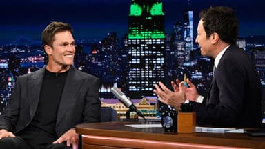 Tom Brady, Linda Cardellini, Derrick White, Katie Boyle still