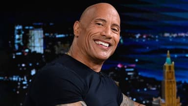 Dwayne Johnson, Camila Cabello, Ian Lara still