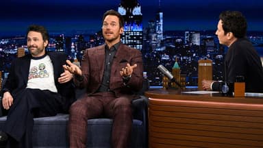Chris Pratt & Charlie Day, Ariana DeBose, Roman Reigns, BTS still