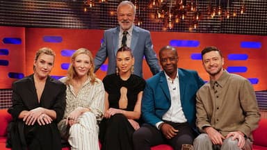 Kate Winslet, Cate Blanchett, Dua Lipa, Adrian Lester and Justin Timberlake still