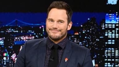 Chris Pratt, Elizabeth Vargas, Maisie Peters still