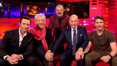 Hugh Jackman, Sir Patrick Stewart still