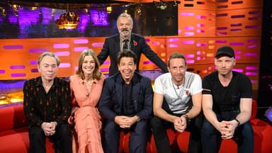 Rosamund Pike, Michael McIntyre, Andrew Lloyd Webber, Coldplay still