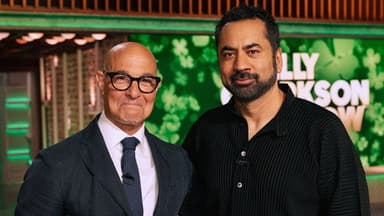Kal Penn, Stanley Tucci, Iliza Shlesinger, Denis Leary, Jesse L. Martin still