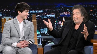 Al Pacino and Logan Lerman, Rupert Grint, Dry Cleaning still