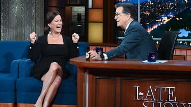 George Stephanopoulos, Marcia Gay Harden still