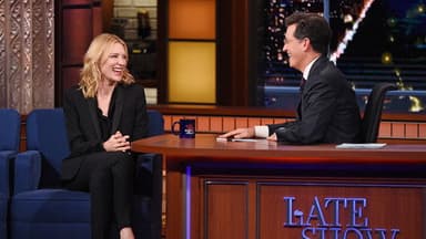 Cate Blanchett, Brian Chesky, Dartmouth Football Dummy still