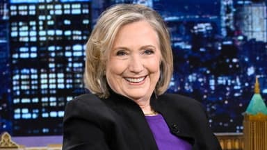 Hillary Rodham Clinton, Jonathan Groff, Sasha Alex Sloan still
