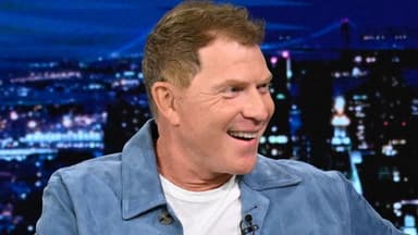 Bobby Flay, Fran Lebowitz, Orlando Leyba still