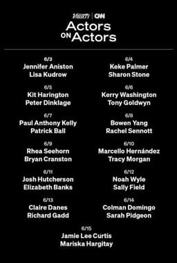 Variety & CNN Actors on Actors poster