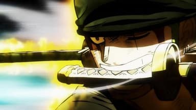 Defend Luffy! Zoro and Law’s Sword Technique! still
