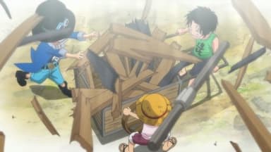 Leaving the Dadan Family for Good?! The Kids' Hideout Has Been Built! still
