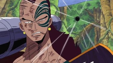 The Roaring Burn Bazooka!! Pirate Luffy vs. War Demon Wyper! still