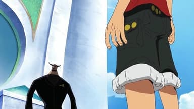 Give Robin Back! Luffy vs. Blueno! still