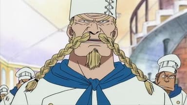 Protect Baratie! The Great Pirate, Red Foot Zeff! still