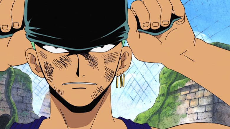 Bursting Slash! Zoro vs Ohm! still