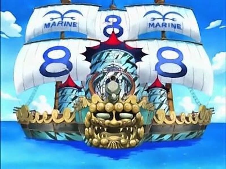 Luffy, Completely Surrounded! Commodore Nelson's Secret Strategy! still