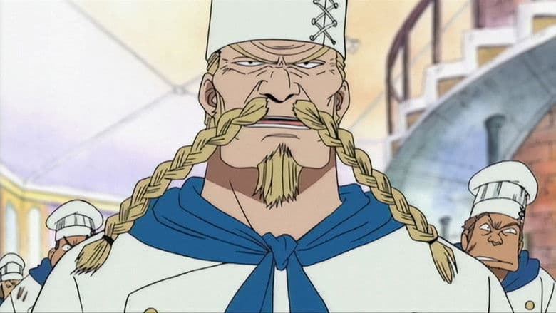 Protect Baratie! The Great Pirate, Red Foot Zeff! still